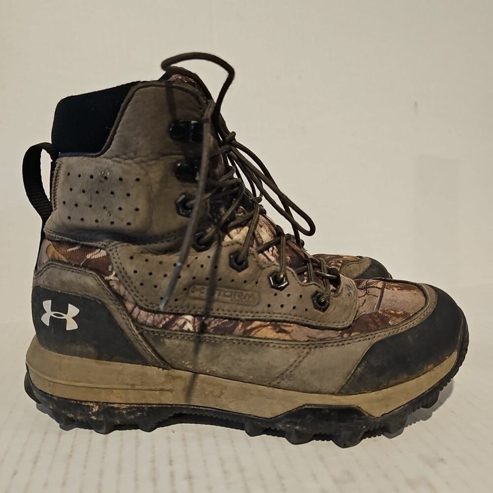 Under Armour Speed Freek Bozeman 2.0 Womens Hunting Boots Camo Size 7 Waterproof